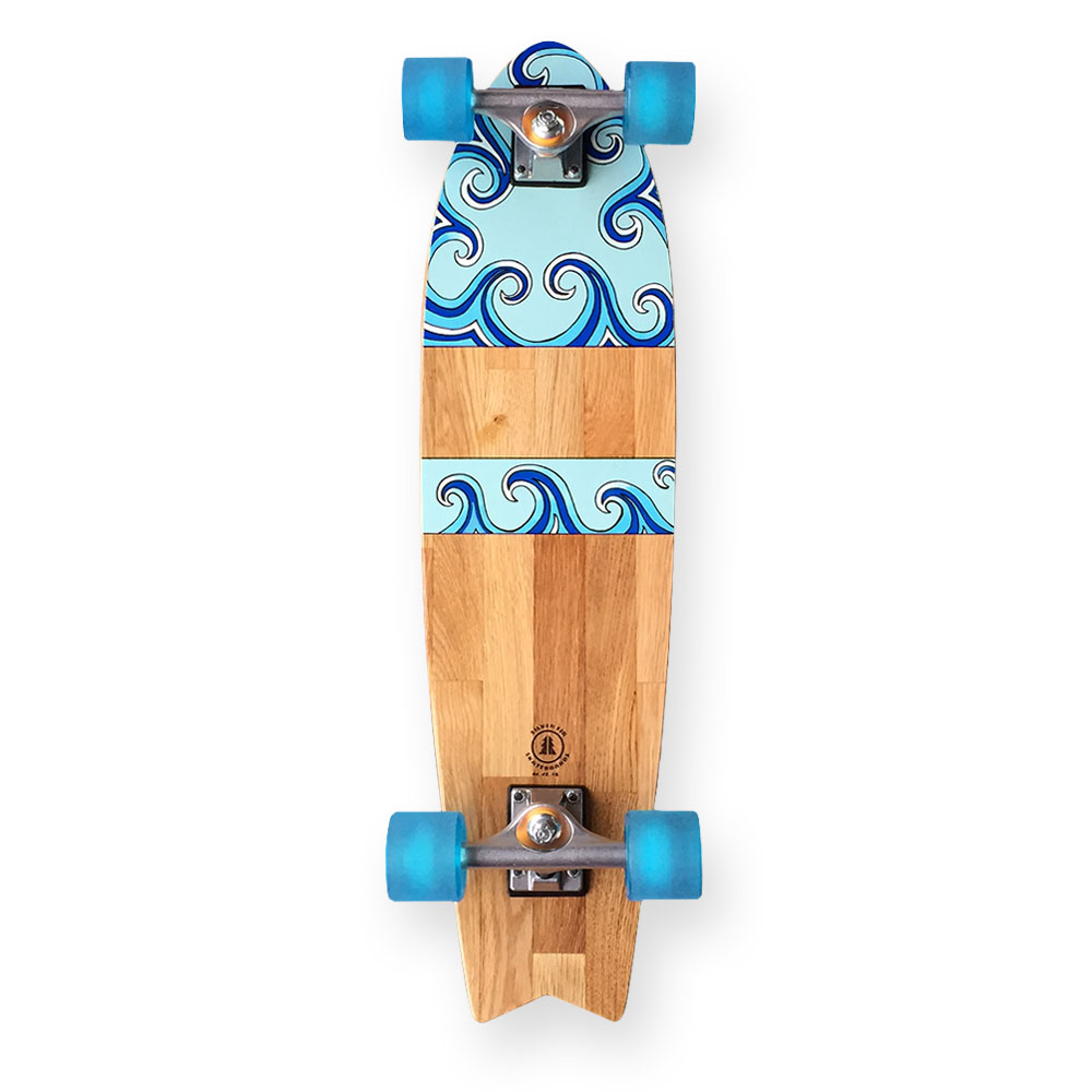 Skateboard Cruiser Wave